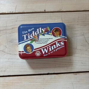 Tin Box NWT Tiddly Winks Game